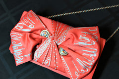 Coral Bow Purse