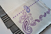 Paisley Dot and Plaid Double Scarf