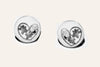 Paw and Heart Stud Earrings