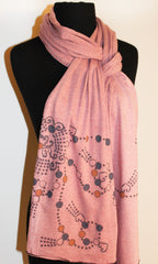 Jewels and Charm Cotton Scarf