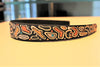 Metallic Cheetah Painted Headband