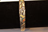 Metallic Cheetah Painted Headband