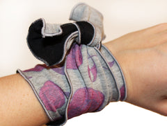 Midnight Rose Grey Wrapband