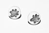 Paw Print Stud Earrings