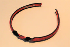 Red Rose Twisted Fabric Headband