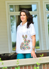 Stained Glass Golf Shirt