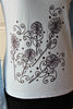 Wire Flower Ice Blue Hoodie