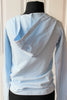 Wire Flower Ice Blue Hoodie